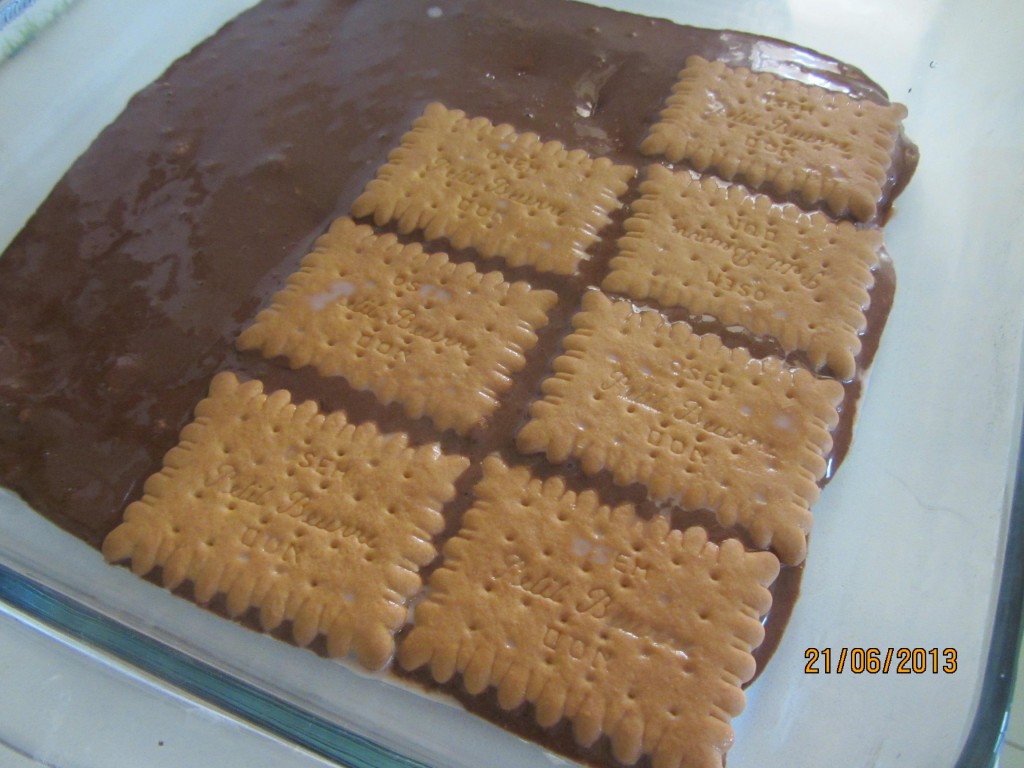 בסקויט שוקולד שכבה
