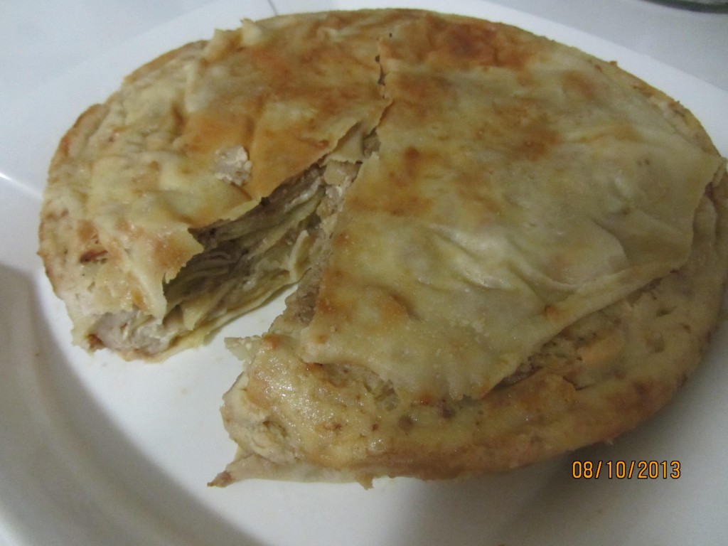 עוגת בלינצ'ס תפוחים