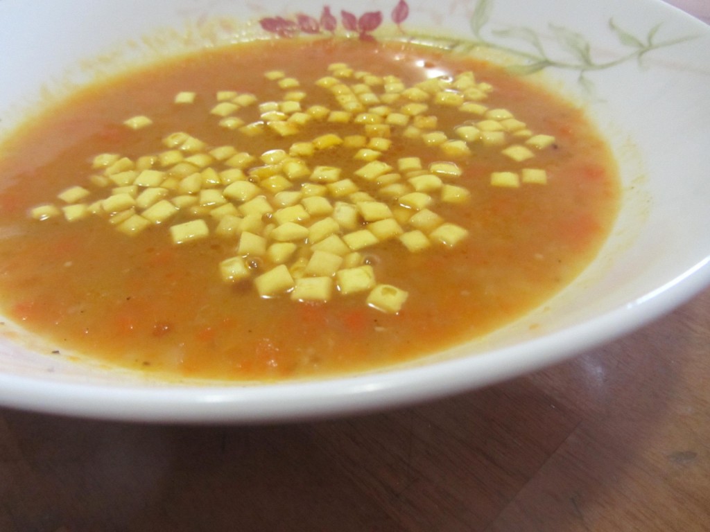 מרק גזר הודי 3